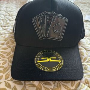 Black Poker Cap